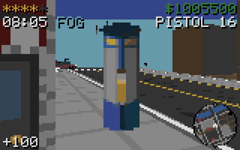 The same city on an Amiga