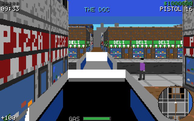 The train takes the crossing